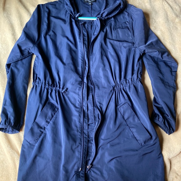 Love Tree Deep Blue Utility Jacket - Picture 1 of 8